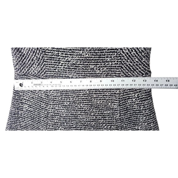 🛍️ J. Crew Black & White Tweed A-Line Dress - Women's 2 - Picture 4 of 10